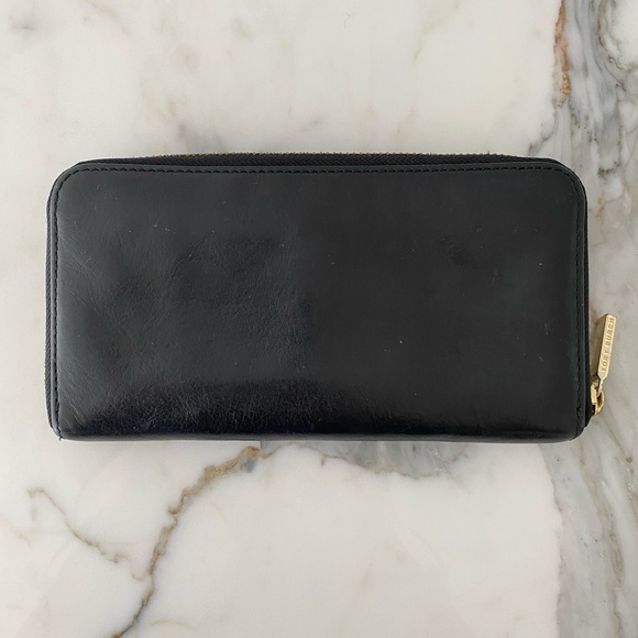 Tory Burch black leather wallet - Picture 2 of 4